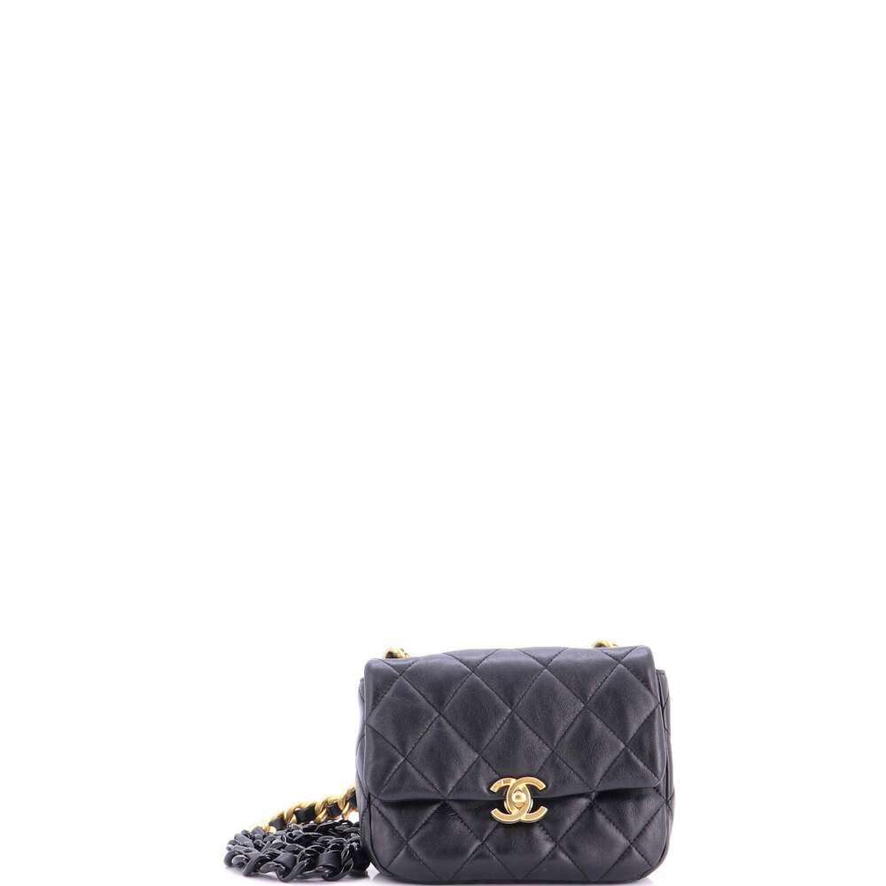 Chanel Lacquered Metal Cc Flap Bag #269220C50B